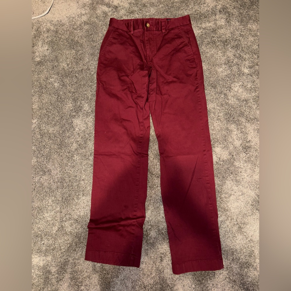Vineyard Vines Maroon Breaker Pants Men’s
